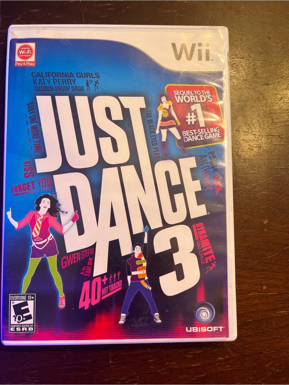 Nintendo Just Dance 3 – Blue & Pink Cover Art